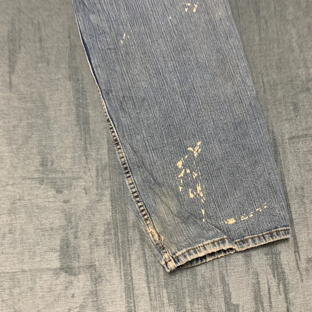 Denizen From Levi's 285 Straight Jeans Men 38x34 Blue Denim Relaxed Fit 5 Pocket